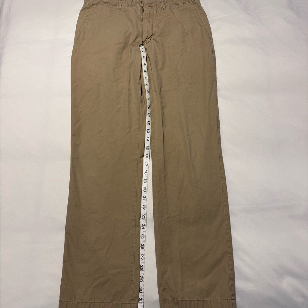 J.Crew Men's Khaki Chino Pants 31x32 Classic Casual Business Office Cotton